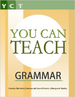 You can teach grammar